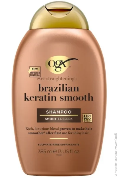 Шампунь OGX Средство с кератином 385 мл (0022796976017) Шампунь OGX Средство с кератином 385 мл (0022796976017)
