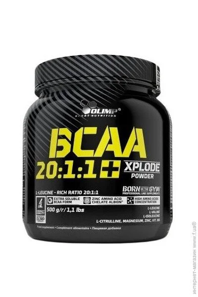  Olimp BCAA 20:1:1 Xplode 500 g /69 servings/ Cola (000011870)
