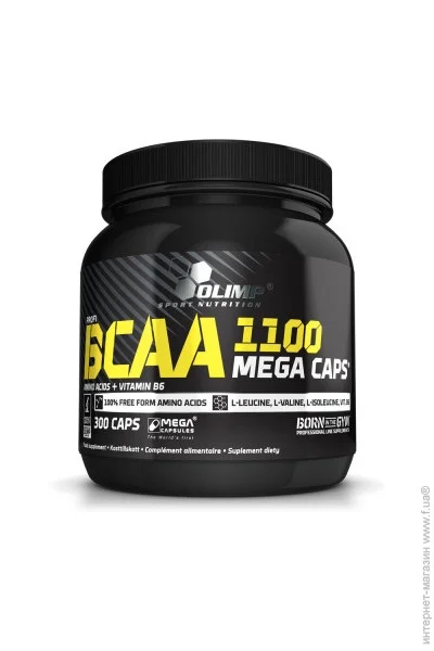  BCAA Olimp BCAA 1100 Mega Caps, 300 