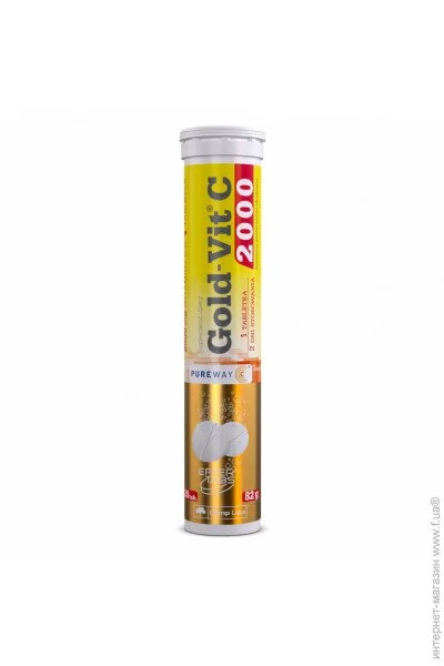 ³ Olimp Gold-Vit C 2000 20 effervescent tabs Orange (000018077)