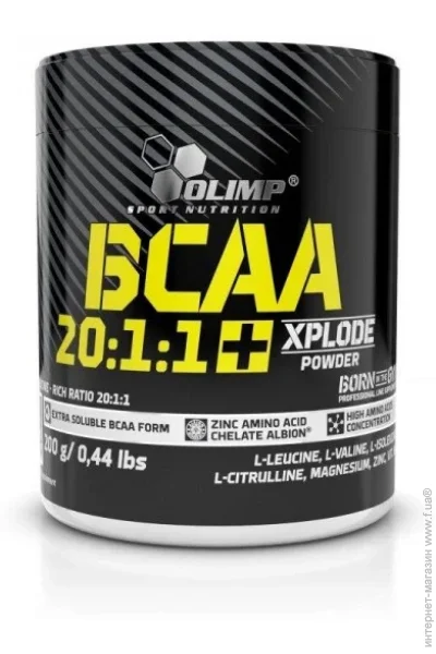   Olimp BCAA 20:1:1 Xplode Powder 200 ,  (ol5901330057946)