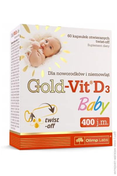      Olimp Gold Vit D3 Baby 60  (ol5901330081873)