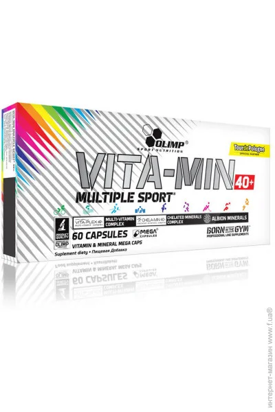 ³   Olimp Vita-Min Multiple Sport 40+ 60 caps