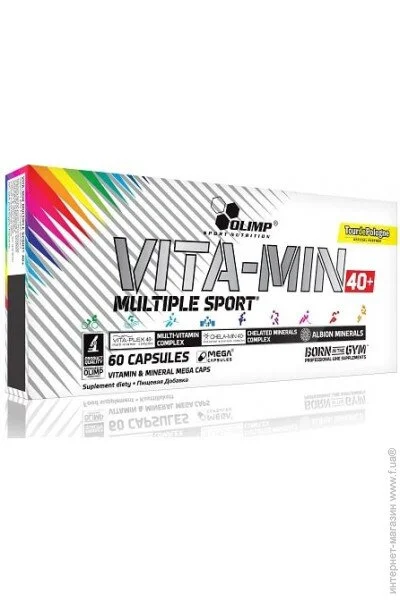   Olimp Vita-Min Multiple Sport 40+  60 Caps (000010166)
