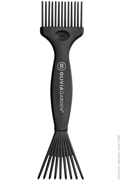 Гребінець Olivia Garden Щетка для чистки брашей CLEANER MINI BLACK черный Гребінець Olivia Garden Щетка для чистки брашей CLEANER MINI BLACK черный