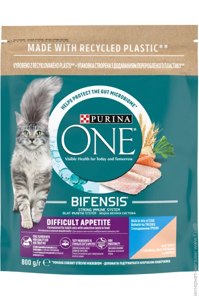 Сухой корм Purina ONE треска форель 800 г (8445290073549) Сухой корм Purina ONE треска форель 800 г (8445290073549)