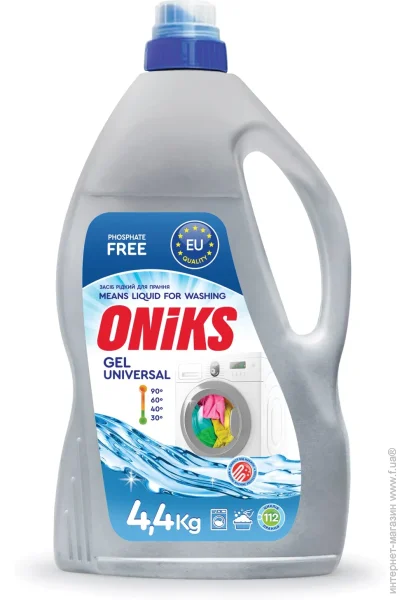 Гель для стирки Oniks Universal 4400 мл (4820191760899) Гель для стирки Oniks Universal 4400 мл (4820191760899)