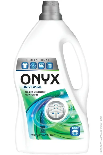 Гель для прання Onyx Гель Professional Universal 4 л Гель для прання Onyx Гель Professional Universal 4 л