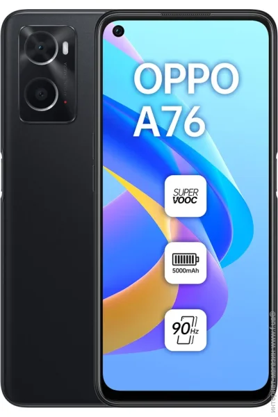  Oppo A76 4/128GB Glowing Black
