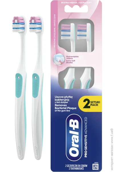 Oral-B   Pro-Sensitive Advanced  2 .