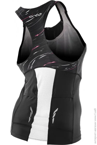 Orca CORE SUPP SINGLET JVC84602 XS Black - White