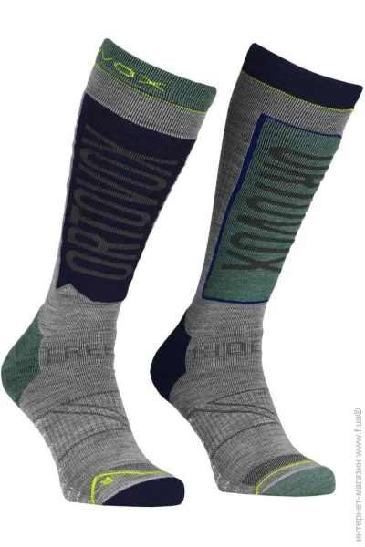  Ortovox  Free Ride Long Socks  45-47  (1054-025.001.1084)