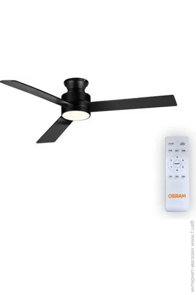 Osram - CEILING BLADE 1x18  LED- black FAN Blade BK