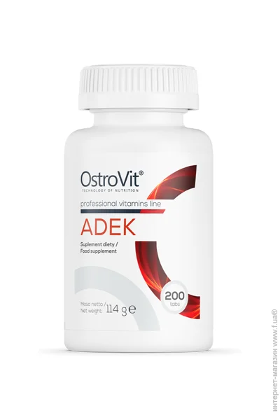 Ostrovit Вітаміни ADEK 200 таб (4384303160) Ostrovit Вітаміни ADEK 200 таб (4384303160)