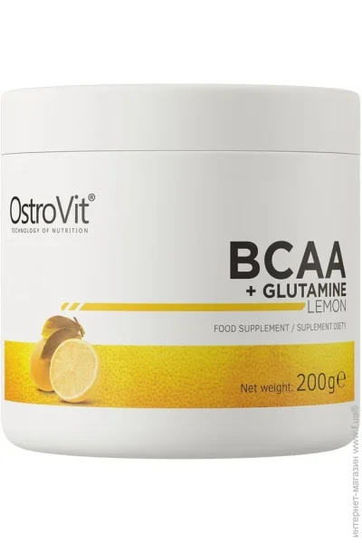  Ostrovit  BCAA +  Glutamine 200 g lemon