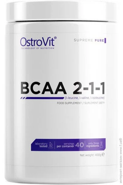  Ostrovit   Extra Pure BCAA 2:1:1 400 g Pure