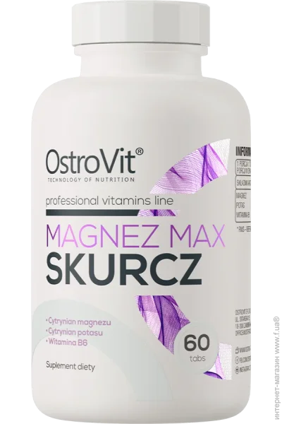   Ostrovit ³ Magnez Max Skurcz 60 /.