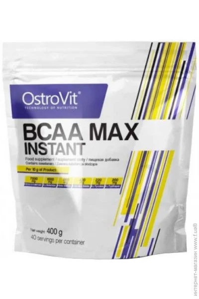   OstroVit BCAA Max Instant 400 g (Green Apple)