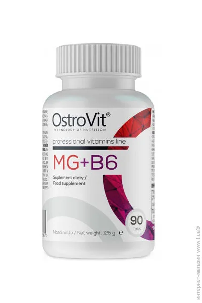   OstroVit Mg+ B6, 90 