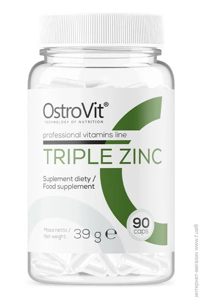    OstroVit Triple Zinc, 90 