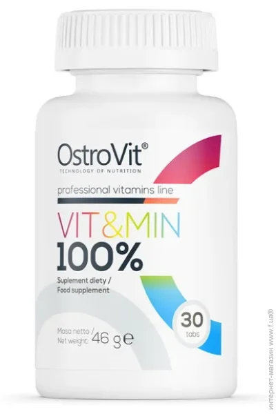 Ostrovit Vit&Min 100% (30 tabs) (09419-01)