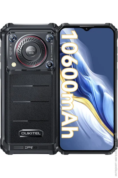  Oukitel WP36 8/128GB Black (6931940752176)