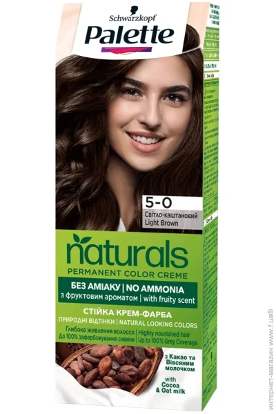 Palette    Naturals 5-0 - 110 