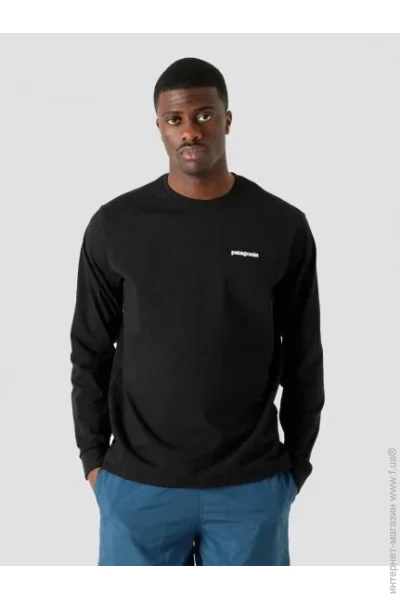  Patagonia P-6 Logo Uprisal Crew Sweatshirt (BLK39657-M)