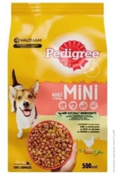   Pedigree           500 