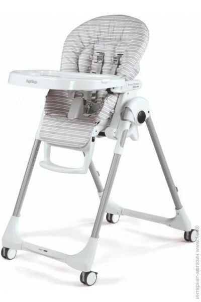    Peg-Perego Prima Pappa Follow Me Linear Grey