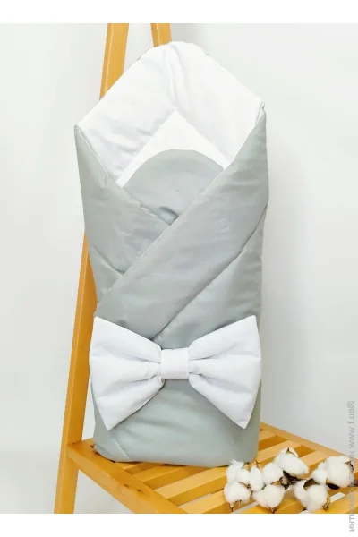 Конверти для новонароджених Penetka Конверт на виписку (ковдру) Сіре демі бязь Penetka 90x90 см (6502.90.90.98) весна-осінь Конверти для новонароджених Penetka Конверт на виписку (ковдру) Сіре демі бязь Penetka 90x90 см (6502.90.90.98) весна-осінь