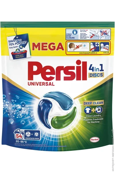 Капсулы для стирки Persil Диски 54 стирки (9000101801323) Капсулы для стирки Persil Диски 54 стирки (9000101801323)