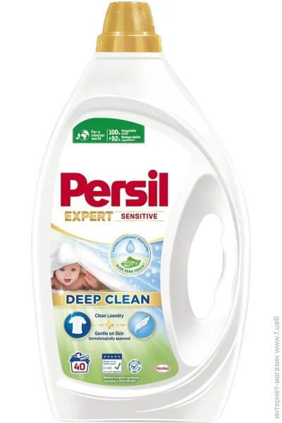 Гель для стирки Persil Sensitive 1800 мл (9000101566697) Гель для стирки Persil Sensitive 1800 мл (9000101566697)