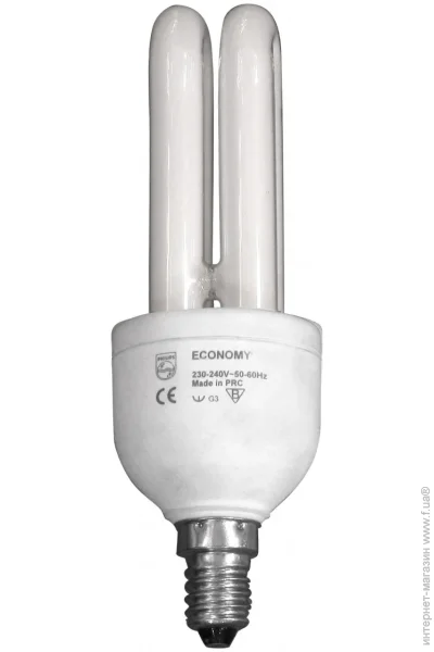    E14 CFL 9W Philips Economy 230V (121138)