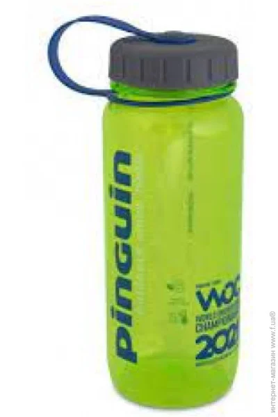  Pinguin  Pingin Tritan Slim Bottle 2020 BPA-free 0,65 L Green (1033-PNG 804447)