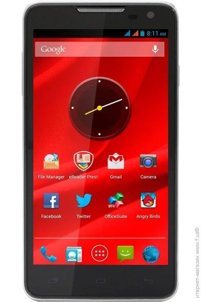  Prestigio MultiPhone 5044 DUO Black