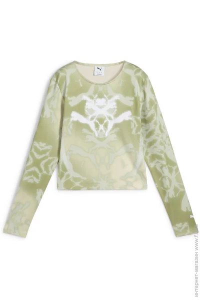 Puma  DARE TO Long Sleeve AOP Tee 62980537 .L 