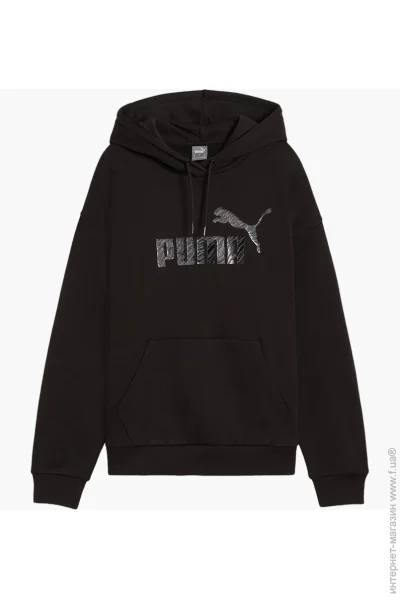  Puma Ess+  Animal Hoodie Black (681492-01-XS)