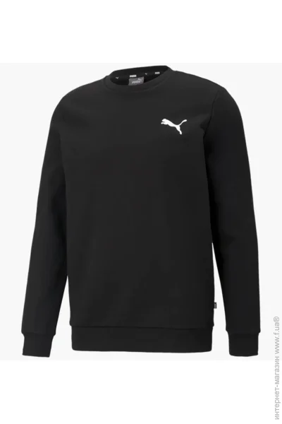  Puma Ess Small Logo Crew Black (586682-51-S)
