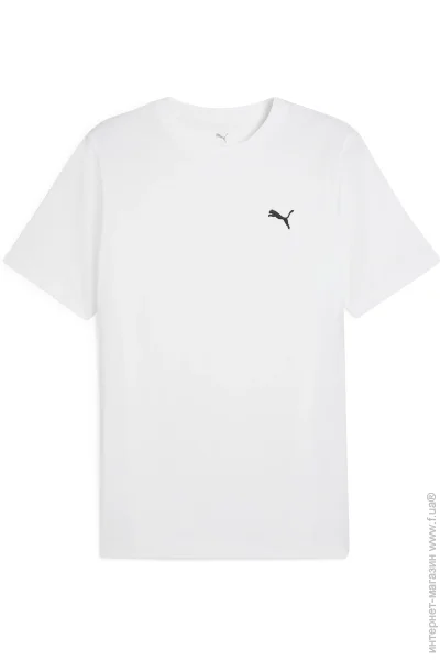 Спортивная футболка Puma Футболка ESS Small Logo Tee 68253802 р.S белый Спортивная футболка Puma Футболка ESS Small Logo Tee 68253802 р.S белый