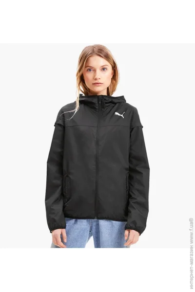  Puma Essentials Hooded Windbreaker (582207-01-S)