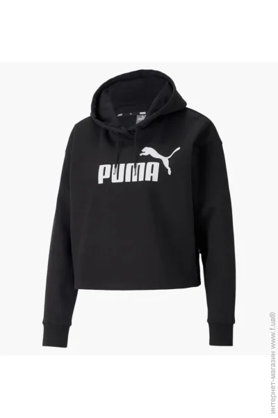  Puma Essentials Logo Black (586869-01-XS)
