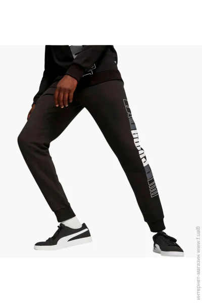   Puma Essentials Logo Black (675920-01-L)