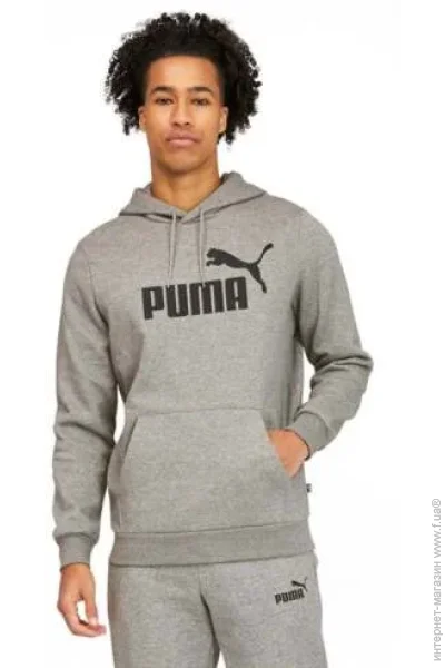  Puma Essentials Logo Hoodie (846812-03-S)