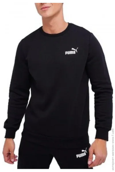  Puma Essentials Small Logo Crew (586682-01-S)