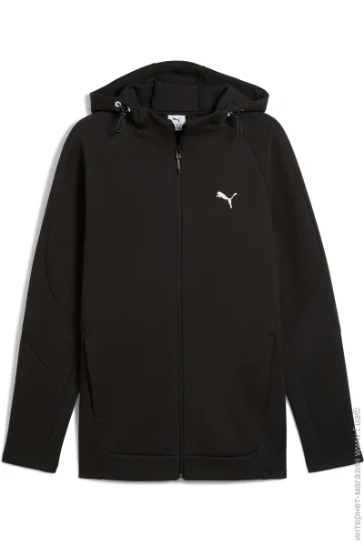  () Puma  EVOSTRIPE FULL-ZIP HOODIE DK 68461301 .S 