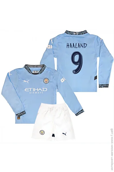 Puma    HAALAND 9   24/25 Home Long Sleeve (set36501-127199-125820)