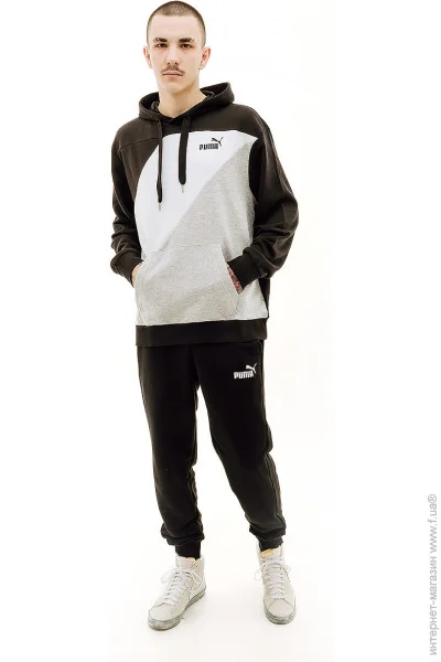  () Puma   POWER Colorblock Hoodie  L (7d67893101 L)