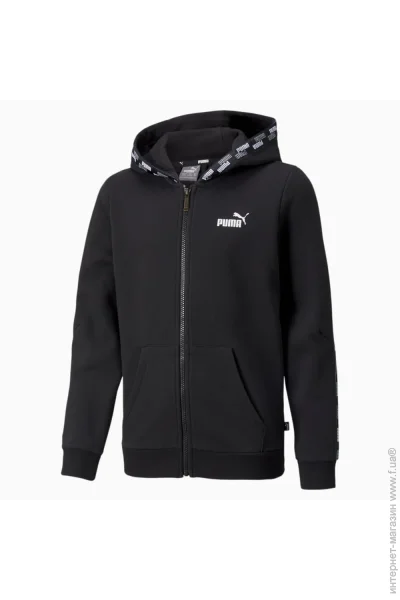 Puma Power Full-Zip Youth Hoodie (589306-01-110 CM)