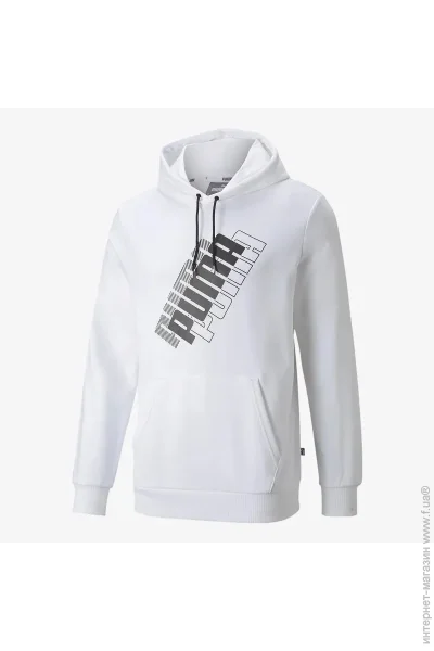  Puma Power Logo Hoodie (847378-02-XS)